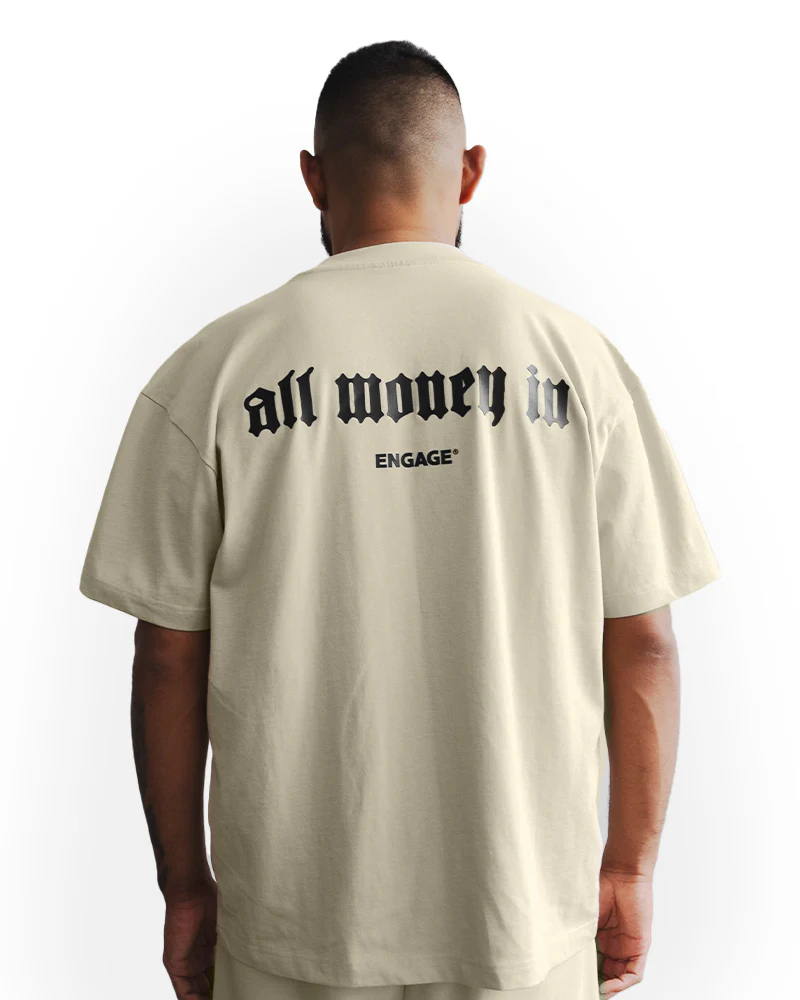 Engage All Money In Oversized T-Shirt