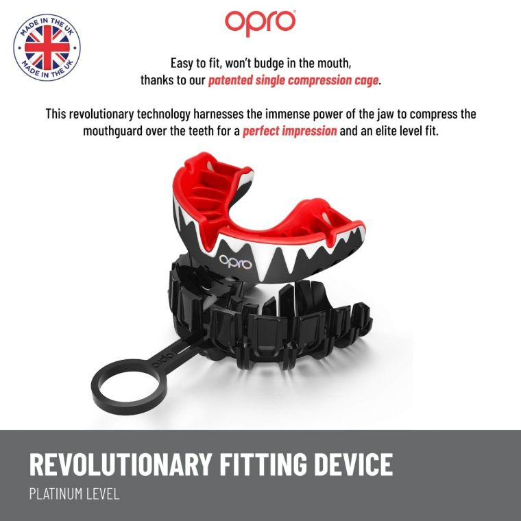 Opro Self-Fit Platinum Mouthguard