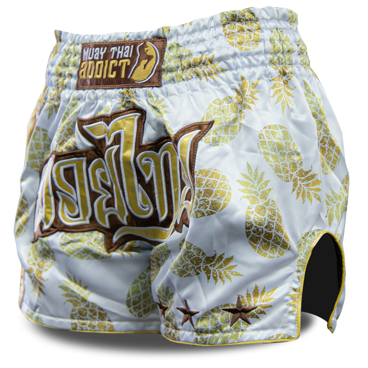 Muay Thai Addict Golden Pineapple Shorts