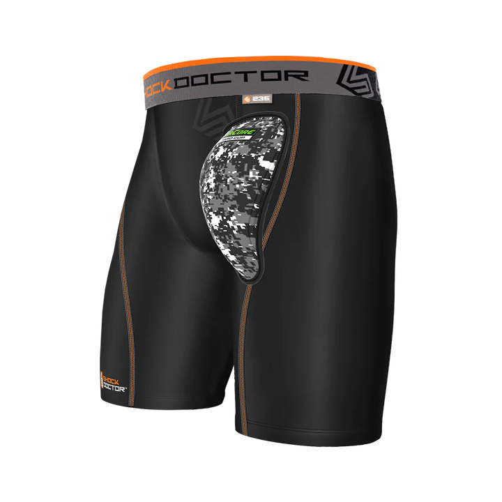 Shock Doctor Compression Short with AirCore Hard Cup