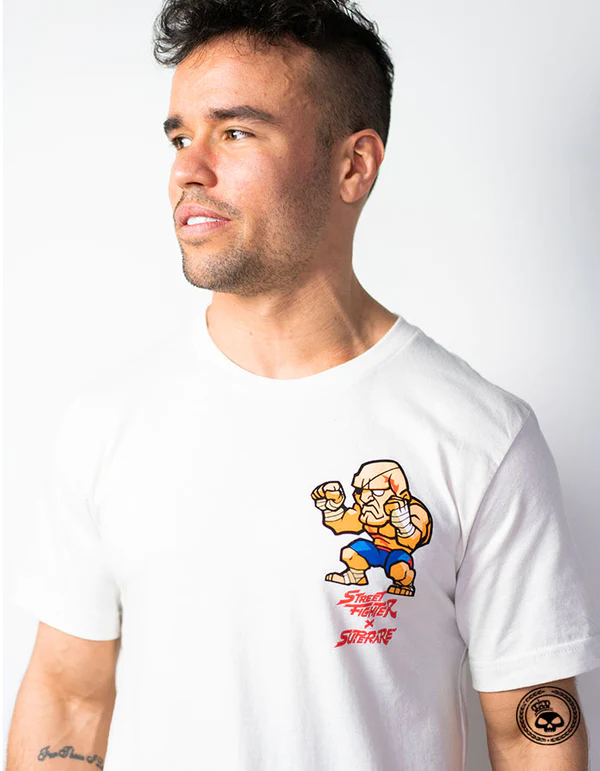 Superare x Street Fighter Sagat Academy 2.0 T-Shirt
