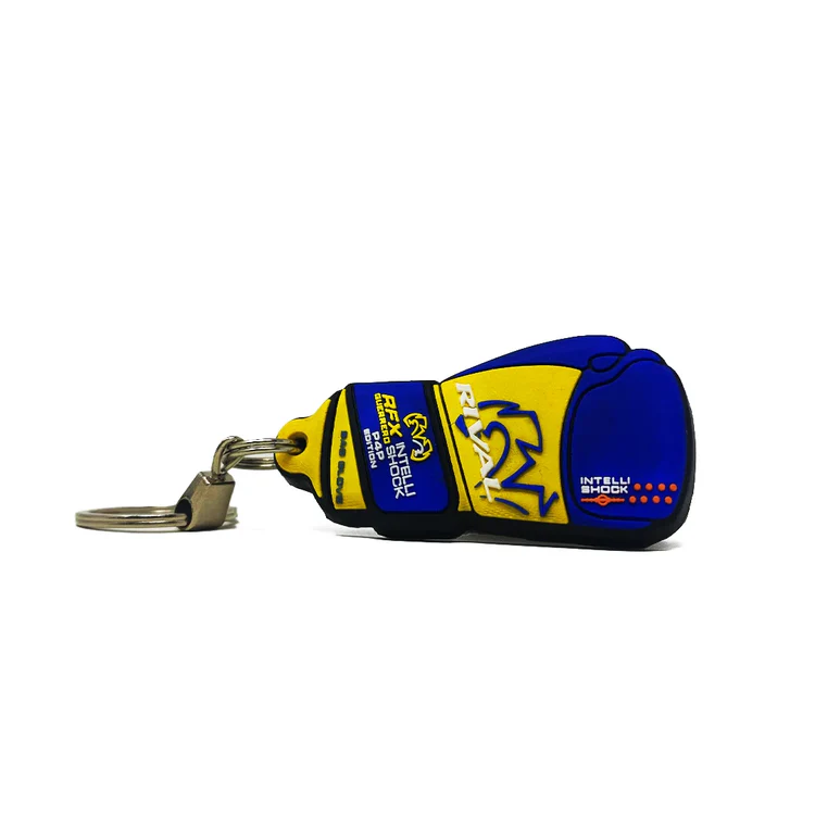 Rival Rubber Keychain