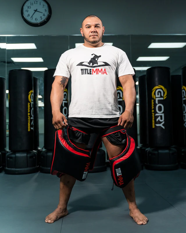 Title MMA Gel Thai Style Thigh Pads 2.0
