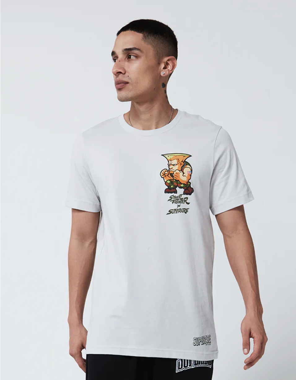Superare x Street Fighter Guile's Kick Boxing T-Shirt