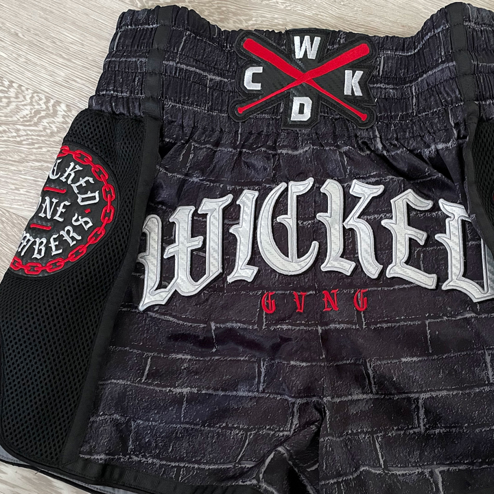 Wicked One Brotherhood Muay Thai Shorts