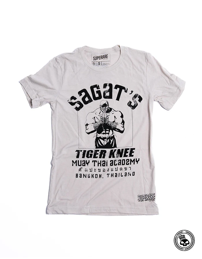 Superare x Street Fighter -  Sagat Muay Thai Academy T-Shirt