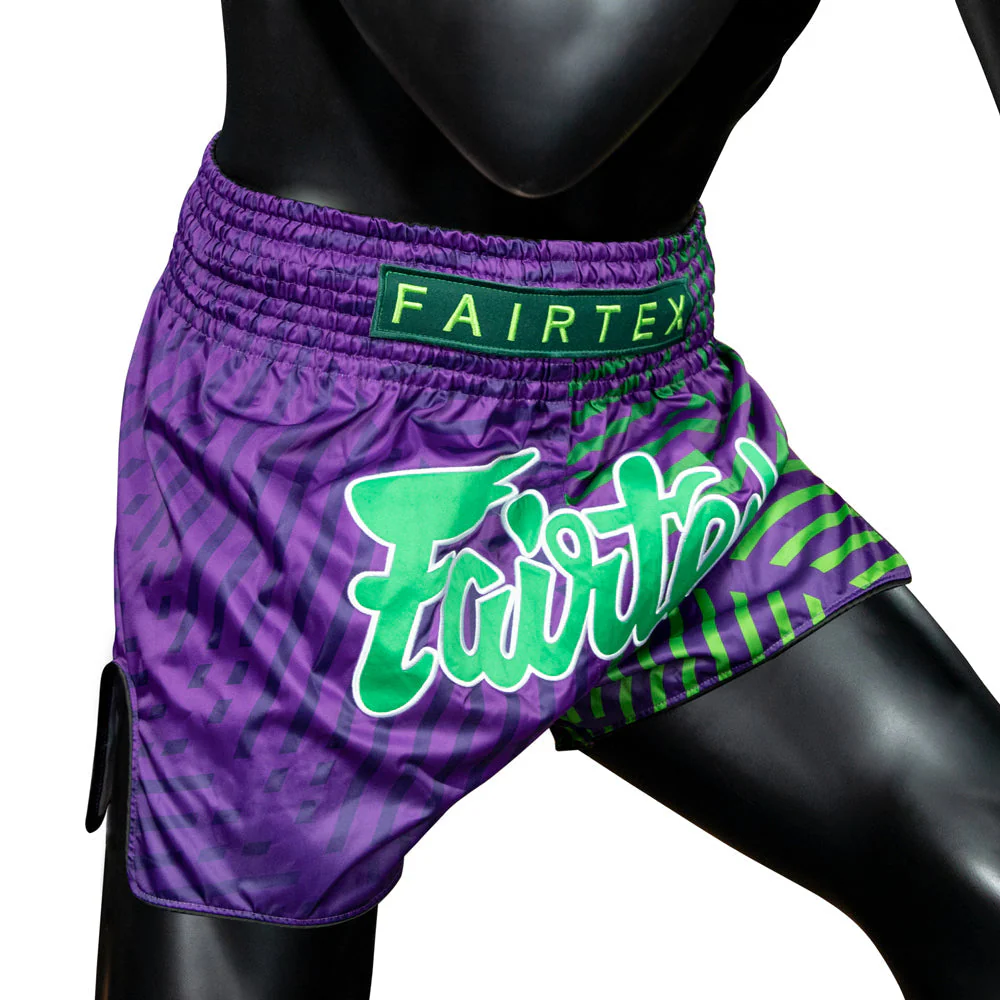 Fairtex BS1922 Racer Purple Muay Thai Shorts