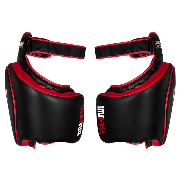 Title MMA Gel Thai Style Thigh Pads 2.0