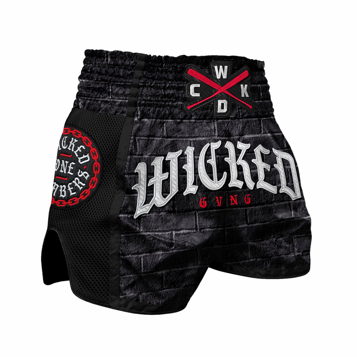 Wicked One Brotherhood Muay Thai Shorts