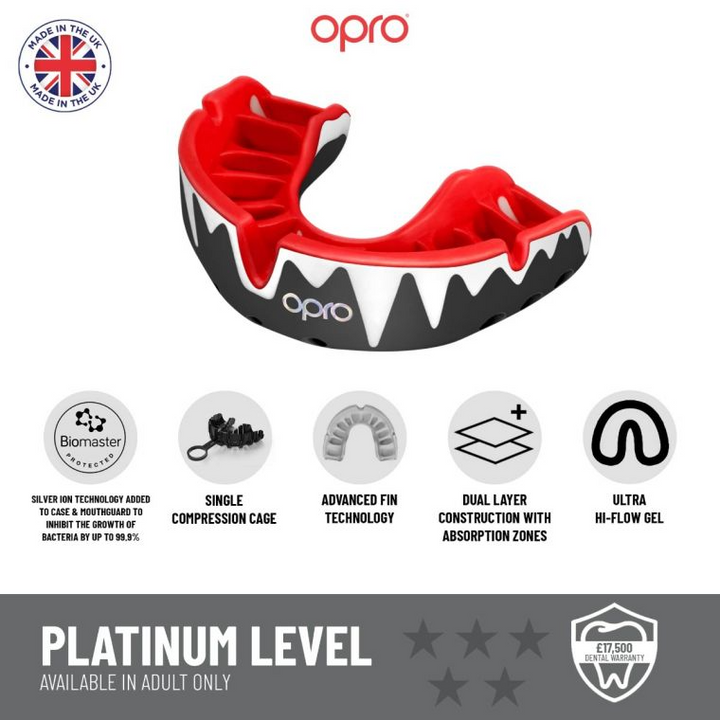 Opro Self-Fit Platinum Mouthguard