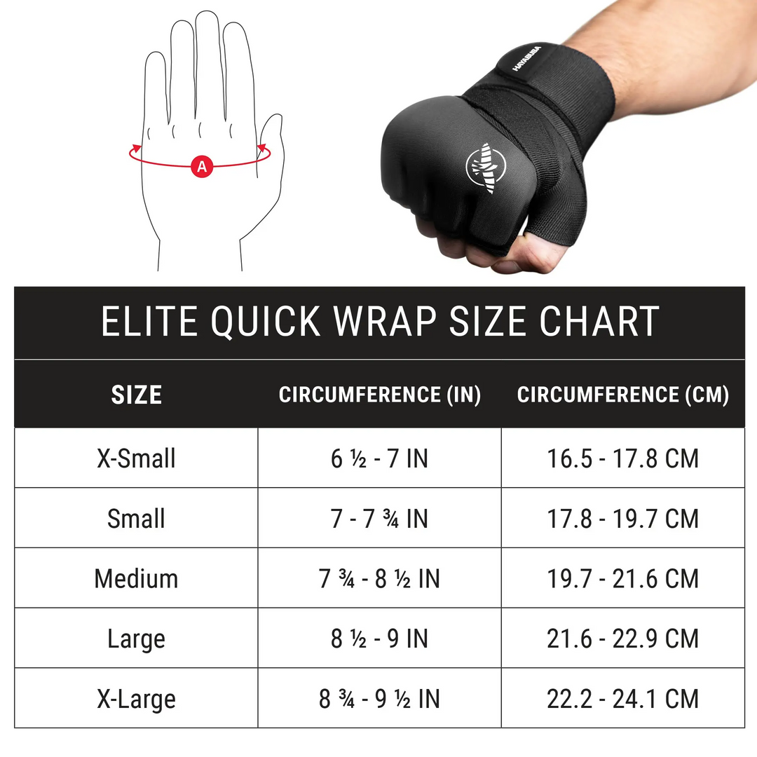 Hayabusa Elite Quick Wraps