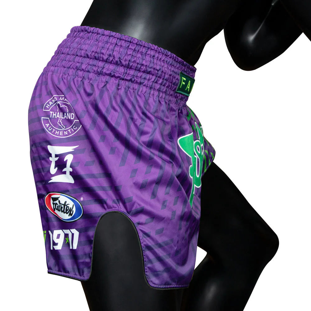 Fairtex BS1922 Racer Purple Muay Thai Shorts