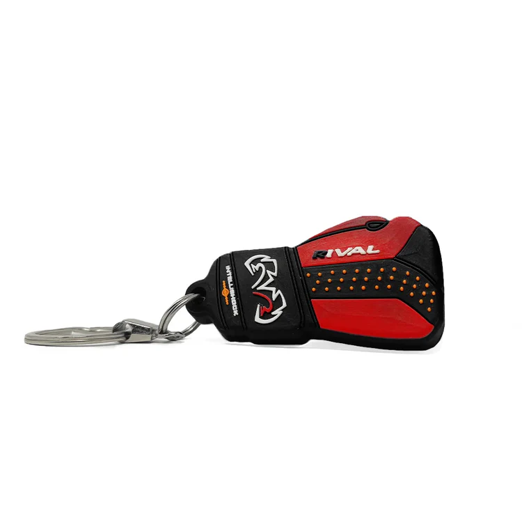 Rival Rubber Keychain